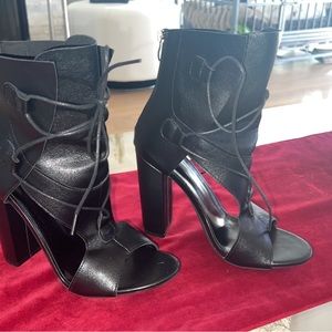 ❌SOLD ❌ Peep Toe Boots / Booties - Brand New !